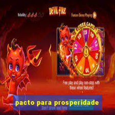 pacto para prosperidade